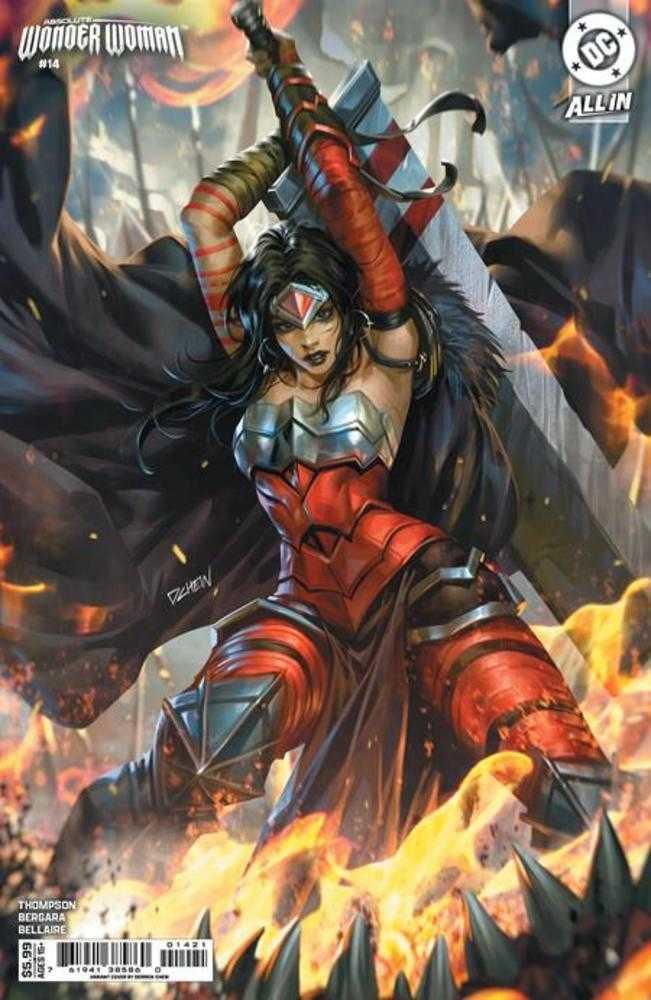 Absolute Wonder Woman #14 Cover B Derrick Chew Card Stock Variant