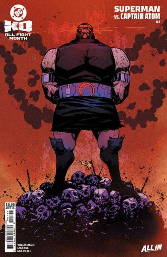 DC K.O. Superman vs Captain Atom #1 (One Shot) Cover D Sanford Greene Card Stock Variant